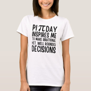 パイの日おもしろい Tシャツ