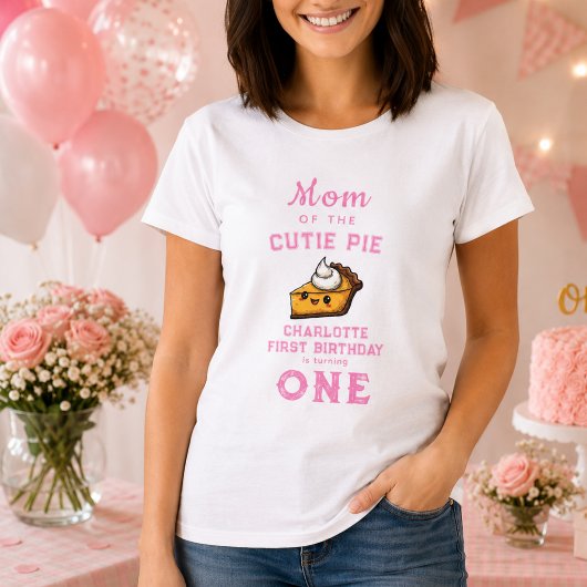 パイの日と1歳の誕生日をお祝いしよう: Our Little Cutie Pi Day Tシャツ