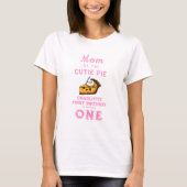 パイの日と1歳の誕生日をお祝いしよう: Our Little Cutie Pi Day Tシャツ (正面)