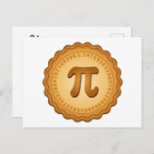 パイの日パーティーに対するすべての円 ポストカード (正面/裏面)