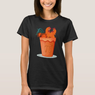 パイの日 おかしい 鶏肉のポットパイ Tシャツ