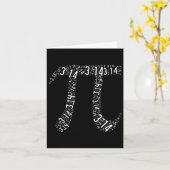パイの日 – おたくギーク – 愛Math Piシンボル – 子供たち私 カード (黄色い花)