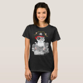 パイの日 数学 猫 ニードル 数学 海賊 教師 生徒 A Tシャツ (正面フル)