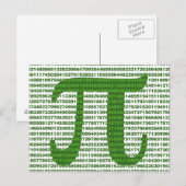 パイの日 3.14 ポストカード (正面/裏面)