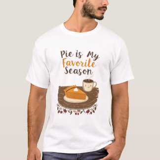 パイは私の好きな季節 Tシャツ