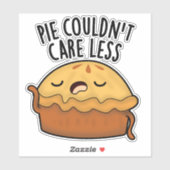 パイは食べ物気にを減らおもしろいせなかった シール (シート)