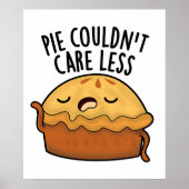 パイは食べ物気にを減らおもしろいせなかった ポスター (正面)