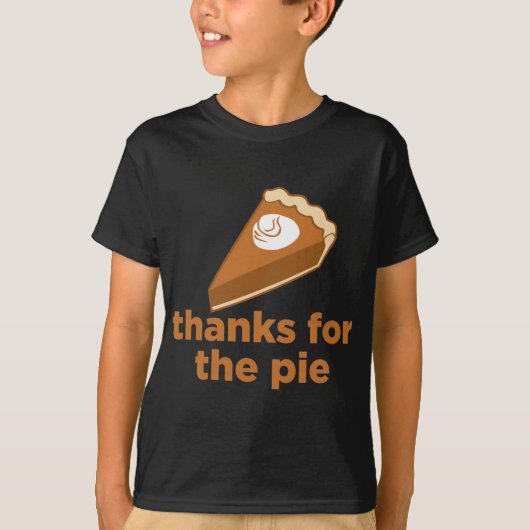 パイをありがとう Tシャツ (正面)