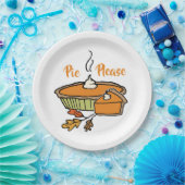 パイをお願い |パンプキンパイ |感謝祭の休日 ペーパープレート (パーティー)