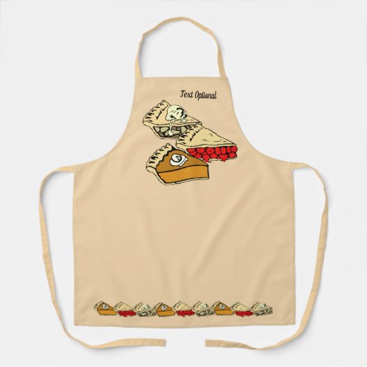 パイを休日に エプロン (正面)