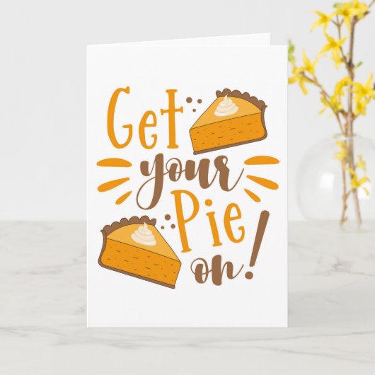 パイを出せ！ カード (黄色い花)