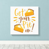 パイを出せ！ キャンバスプリント (インサイチュ (ウッドフロア))