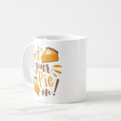 パイを出せ! コーヒーマグカップ (正面左)