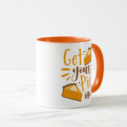 パイを出せ！ マグカップ (正面右)