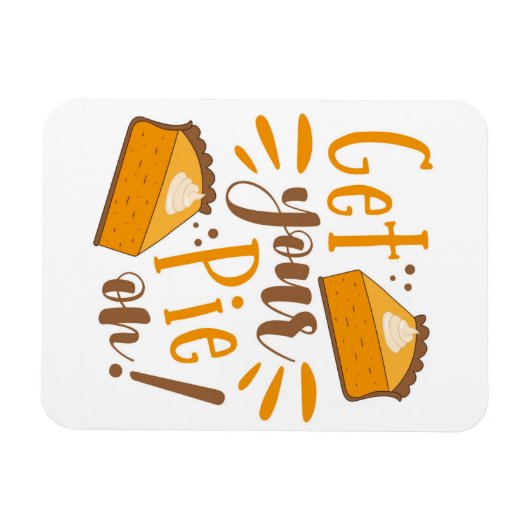 パイを出せ！ マグネット (横)