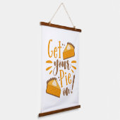 パイを出せ! 吊り下げ型タペストリー (傾斜あり)