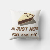 パイを取りに来ただけだ クッション (裏面)