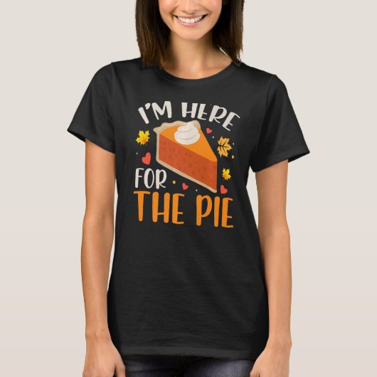 パイを取りに来た Tシャツ (正面)