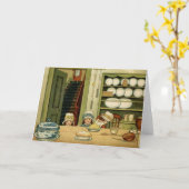 パイを待っている カード (黄色い花)