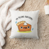 パイを詰め素晴らしておもしろいいる クッション (ブランケット)