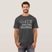パイを食べちゃった I 8 Sum Pi Tシャツ (正面フル)