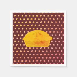 パイを食べ放す スタンダードカクテルナプキン