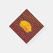 パイを食べ放す スタンダードカクテルナプキン (角)