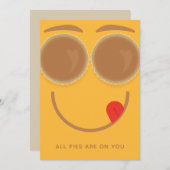 パイアイズサンクスギビングカード 招待状 (正面/裏面)