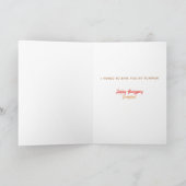 パイアイドキスホリデーカード シーズンカード (内部)