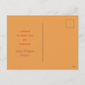 パイアイドサンクスギビングハガキ シーズンポストカード (裏面)