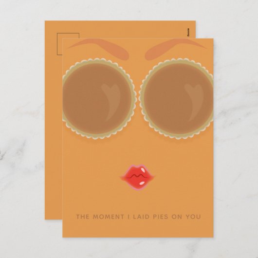 パイアイドサンクスギビングホリデーカード シーズンポストカード (正面/裏面)