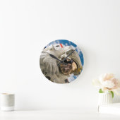 パイアーズセラースペースウォーク ラウンド壁時計 (ホーム)