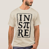パイインスパイアス演算パンデザイン付き Tシャツ (正面)