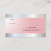 パイエレガントンスタイリッシュアップル、シルバー紹介カード 紹介カード (裏面)