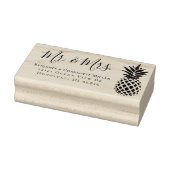 パイエレガントン結婚アップルの差出人住所 ラバースタンプ (スタンプ)