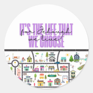 パイオニアへのJWシール！ ラウンドシール