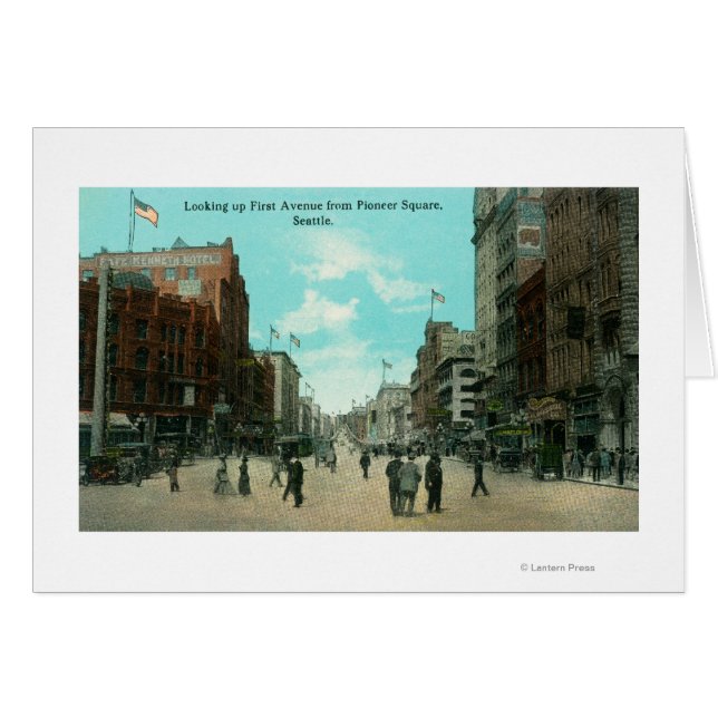 パイオニアアベニューからのファーストアベビュー (正面横)