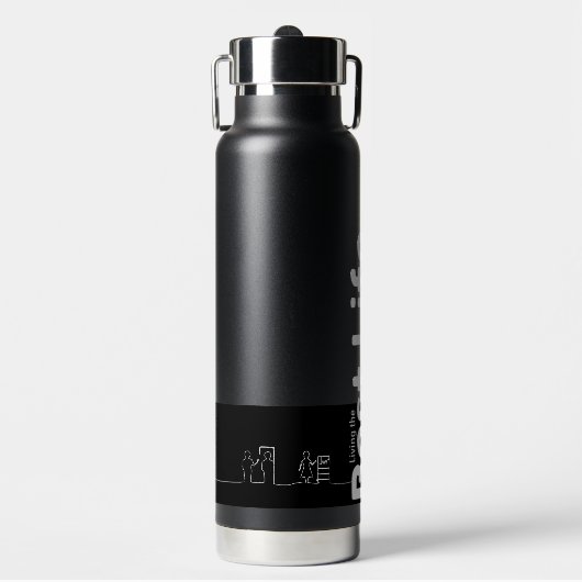 パイオニアギフトの力を与え最高のる:ライフエバーボトル ウォーターボトル (正面)