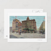 パイオニアスクエアのペルゴラの見解 ポストカード (正面/裏面)