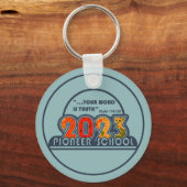 パイオニアスクール2023キーチェーン キーホルダー (正面)