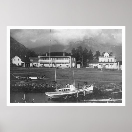 パイオニアハウスシトカ、アラスカ1912 ポスター (正面)