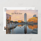 パイオニアプラザポンドモーニングウェルハガキ ポストカード (正面/裏面)