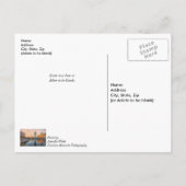 パイオニアプラザポンドモーニングウェルハガキ ポストカード (裏面)