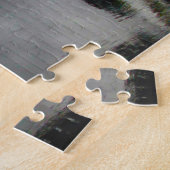 パイオニア・パーク・オレゴンクリスマスの挨拶 ジグソーパズル (側面)