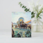 「パイオニア」Herbert M Stopsによる西洋美術 ポストカード (スタンド正面)