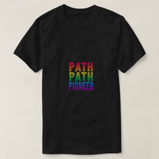 パイオニアTシャツデザイン» Tシャツ (デザイン正面)