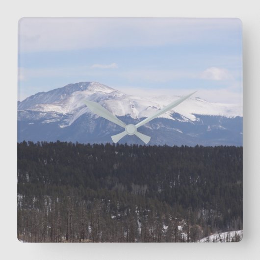 パイクのピーク時計 スクエア壁時計 (正面)