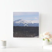 パイクのピーク時計 スクエア壁時計 (ホーム)