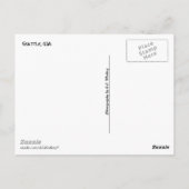 パイクの場所のコラージュ ポストカード (裏面)