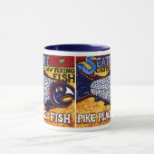 パイクの場所の魚 マグカップ (中央)